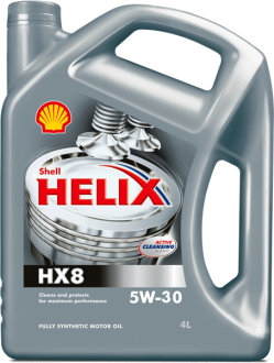 Масло моторное Shell Helix HX8 Syn 5W30