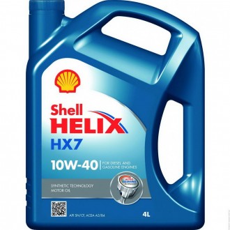 Масло моторное Shell Helix HX7 10W40