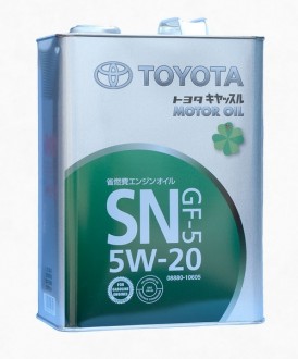 Масло моторное Toyota SN/GF-5 5W20