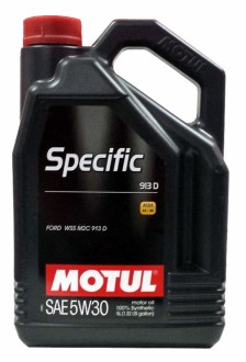 Масло моторное Motul Specific 913D 5W30 FORD WSS M2C 913 A, 913 B, 913 C