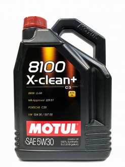 Масло моторное Motul 8100 X-clean + 5W30