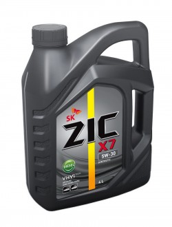 Масло моторное ZIC X7 5W30 Diesel SL/CF