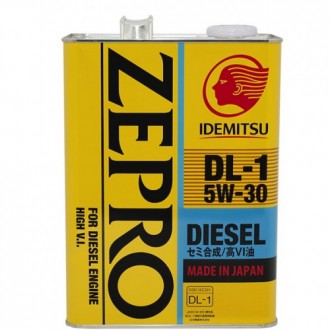 Масло моторное Idemitsu ZEPRO DIESEL DL-1 5W30