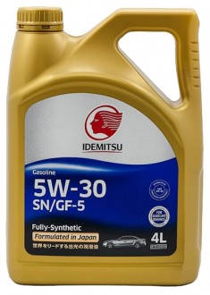 Масло моторное Idemitsu SN/GF-5 5W30 F-S