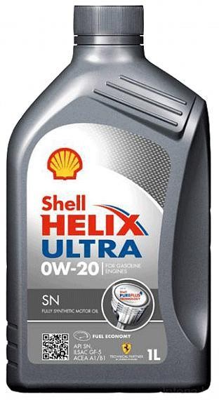 Масло моторное Shell Helix Ultra 0W20 SN