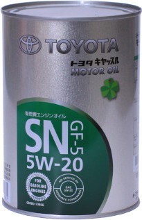 Масло моторное Toyota SN/GF-5 5W20