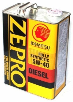 Масло моторное Idemitsu ZEPRO DIESEL F-S CF 5W40