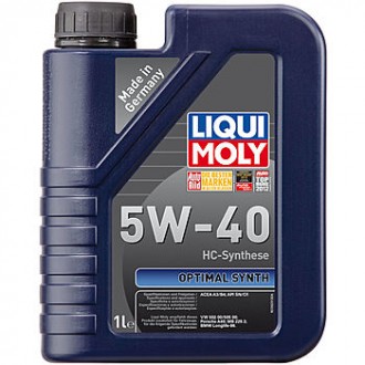 Масло моторное Liqui Moly Optimal Synth 5W-40